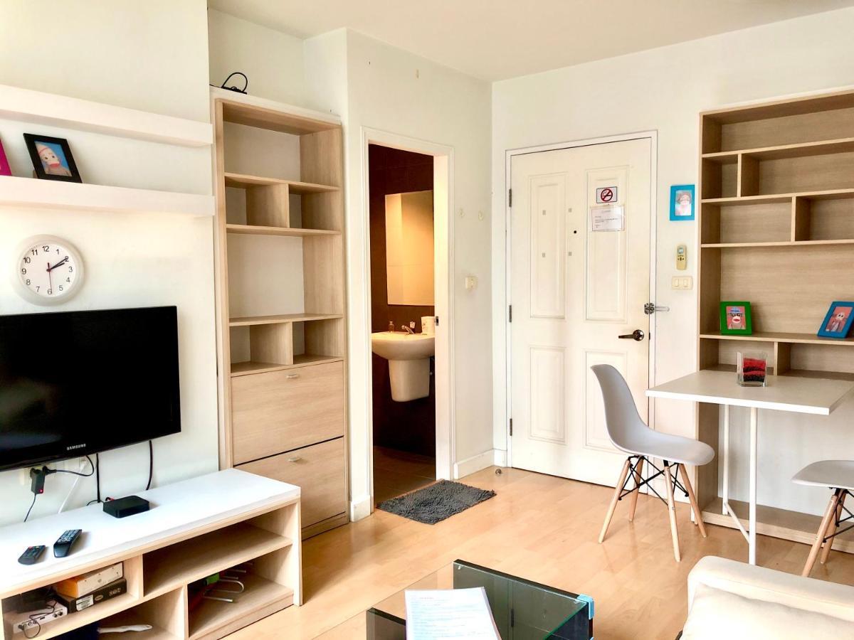 1Br Condo 5 Min To Bts 1000Mbps Fiber Wi-Fi バンコク都 エクステリア 写真