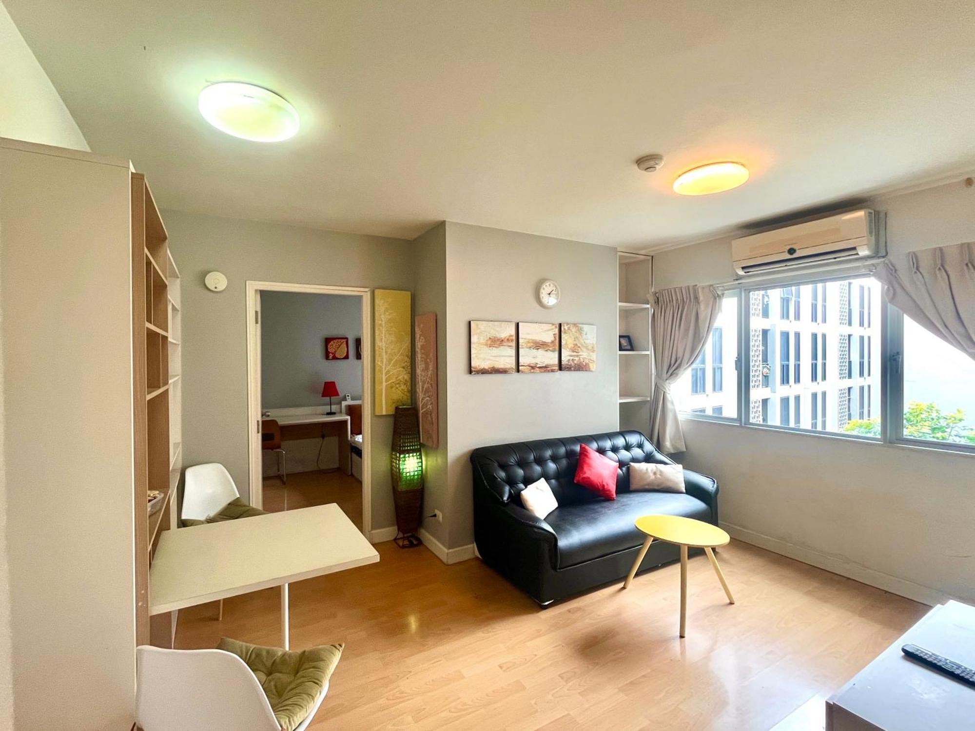 1Br Condo 5 Min To Bts 1000Mbps Fiber Wi-Fi バンコク都 エクステリア 写真