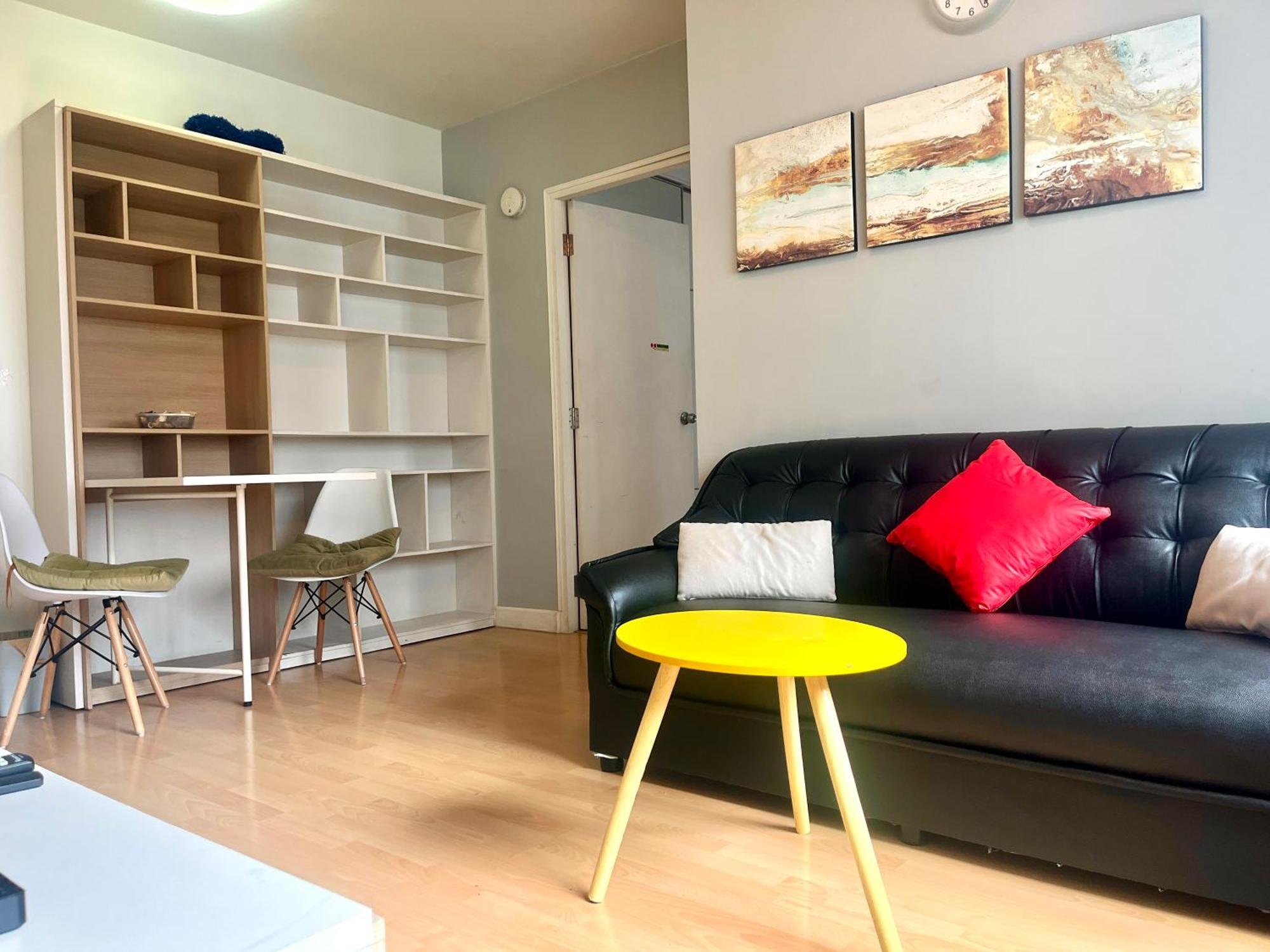 1Br Condo 5 Min To Bts 1000Mbps Fiber Wi-Fi バンコク都 エクステリア 写真